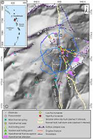 Soufrière de la guadeloupe, soufriere (fr); Location And Main Structures Of The La Soufriere De Guadeloupe Lava Download Scientific Diagram