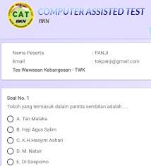 Pelayanan publik sosial budaya teknologi informasi dan komunikasi profesionalisme jejaring kerja integritas diri semangat berprestasi kreativitas dan inovasi orientasi pada pelayanan orientasi kepada orang lain kemampuan beradaptasi. Simulasi Cat Cpns Online Info Pendidikan Dan Biologi