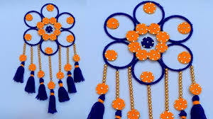 Diy Wall Hanging Diy Art And Craft Wall Decoration Ideas Best Reuse Crafts Diy And Crafts Sewing Wall Hanging Diy