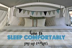 Check spelling or type a new query. How We Sleep Comfortably In Our Pop Up Camper The Pop Up Princess