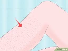 Let the paste sit, then gently rub away the hair and rinse with water. 3 Ways To Deal With Thick Leg Hair Wikihow