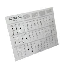 Schuring Trill Fingering Chart For Oboe And English Horn