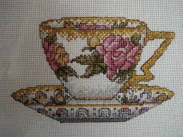 New cross stitch patterns are continuously getting added, so don't be afraid to check back often. Cross Stitch Tea Cup Cross Stitch Flowers Cross Stitch Cross Stitch Designs