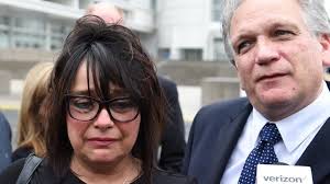 Edward and Linda Mangano react with emotion after mistrial