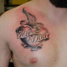 75 Best Heart Tattoos For Men Cool Designs Ideas 2019 Guide Heart Tattoos With Names Heart Tattoo Broken Heart Tattoo