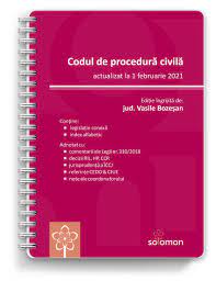 If you purchased this product through an authorized. Codul De ProcedurÄƒ CivilÄƒ Actualizat La 1 Februarie 2021 Editura Solomon