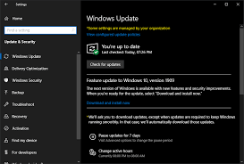 How to check windows version 1909. How To Upgrade To Windows 10 Version 1909 Ghacks Tech News