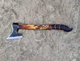 1 Scorpione Ascia Hatchet Barbaro Medioevale Stile Mano Etsy Axe Hatchet Axe Designs
