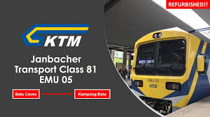 Kereta yang digunakan bernama ktm dengan kelas gold, platinum, dan premier. Ktmb Janbacher Transport Class 81 Emu On Sentul Shuttle By Zestaroxs