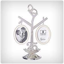 It has a coin which displays the year in which you became man and wife, as well as the space to add a heartfelt personalized message. 25 Cry Worthy 25th Anniversary Gifts For Your Silver Anniversary Dodo Burd