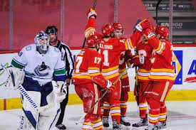 The canucks were coming off a. Preview Calgary Flames Vs Vancouver Canucks 1 18 21 3 56 Flames Look For Their Second Straight Win Matchsticks And Gasoline