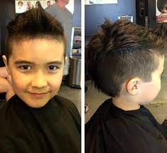 With this long top short sides style, a smartly placed shave is designed on the sides of the head, with the top of the mane left with plenty of thick strands that have a natural curl.to ensure the waves are on point, toss in some hair product to emphasize every swivel. Pin Von Holly Pearl Auf Ardian In 2020 Coole Frisuren Kinderfrisuren Kinder Frisuren