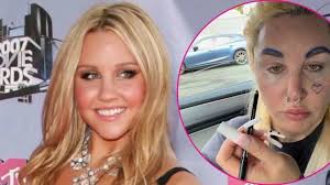 Amanda Bynes Shows Off Blue Eyebrows While Giving Fans a Glimpse Inside Her Makeup Routine: See Before-and-After Photos