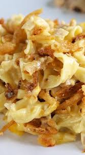 French Onion Chicken Noodle Casserole Main Dish Recipes Recipes Chicken Noodle Casserole Recipe