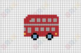 Pixel art is a form of digital art, created through the use of software, where images are edited on the pixel level. Bus Pixel Art Minecraft Pixel Art Pixel Art Pattern Pixel Art