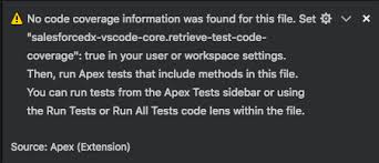 Test your mobile phone, laptops, monitors for backlight bleed. Unable To Retrieve Code Coverage For Apex Tests Issue 1262 Forcedotcom Salesforcedx Vscode Github