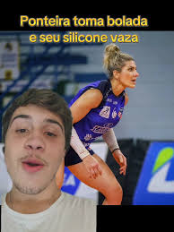 Mari Blum e o silicone que vazou durante o vôlei