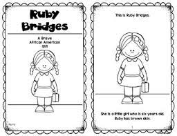 Their hands are still growing. Ruby Bridges Reader Black History First Grade Kindergarten Social Studies