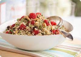 Quinoa Pilaf With Raspberries Recipe Driscoll S Recipe Raspberry Recipes Berries Recipes Veggie Recipes