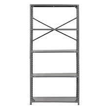 Edsal 5 Shelf Steel Shelving Unit 7216h The Home Depot Steel Shelving Unit Steel Shelving Shelving