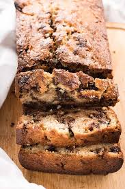 One Bowl Chocolate Chip Banana Bread The Salty Marshmallow Recipe Chocolate Chip Banana Bread Chocolate Banana Bread One Bowl Banana Bread