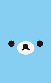 Purely for all the beauty lovers in the house! Blue Bear Bear Wallpaper Cute Cartoon Wallpapers Cartoon Wallpaper