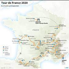 Cyclisme decouvrez la carte probable du tour de france 2020 midilibre fr. Die Buhnenkarte Enthullte Nach Welt