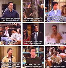 Chandler Bing Friends Moments Friends Funny Friends Tv
