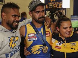 West Coast Eagles Noongar Star Lewis Jetta Celebrates The 2018 Afl Premiership With Family West Coast Eagles West Coast Afl Premiership