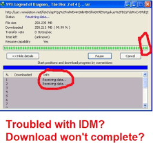 You can download with internet download manager. How To Fix And Continue Broken Or Corrupted Idm Downloads Turbofuture Technology