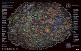 Internet Topology Massive And Amazing Graphs Topology Internet Map Network World
