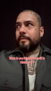 👮‍♂️ 🚔🚔🚔🚔 what you think the sheriff is thinking about or looking at ?  , #sheriff #serious #job #work #lol #workflow