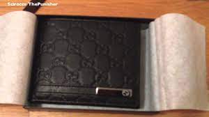 Top picks related reviews newsletter. Gucci Men S Wallet Unboxing Hd Youtube