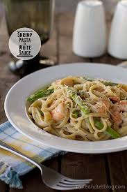 Shrimp Pasta In White Sauce Recipe Taste And Tell Recipe White Sauce Pasta White Sauce Recipes Recipes