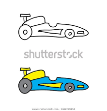 Cartoon Drawing Race Car Temaju Stockvektorkep Jogdijmentes 1462299134 Cartoon Car Drawing Race Cars Car Drawing Kids