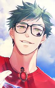黒埼 on twitter anime guys with glasses cute anime guys anime boy hair