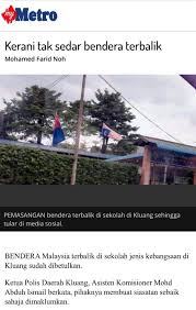 2 tahun pakai bendera terbalik. Facebook