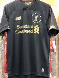 This new balance jersey features crisp team graphics that proudly display your liverpool fandom. New Balance Liverpool Fc 6 Times Collection Black Gk 2019 20 Jersey