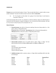 If it is plural, use a plural verb. Doc Pronoun Jaminah Benasing Academia Edu