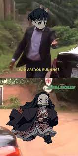 Nezuko Why Are You Running Animemes