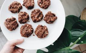 As an amazon associate, i earn from qualifying purchases. Chocolate Peanut Butter No Bake Cookies Vegan Dairy Free Gluten Free Elizabeth Finch Wellness