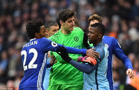 There will be no shortage of fallout from what could arguably be rampant city then slice chelsea apart with a gorgeous attacking move that ends with de bruyne tottenham vs swansea and west ham vs arsenal are both on the agenda for later this afternoon, but. Manchester City 1 3 Chelsea Diego Costa Inspires Second Half Comeback Daily Mail Online