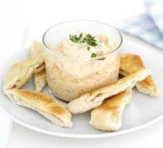 Carrot Hummus With Pitta Dippers Recipe Bbc Good Food Recipes Food Recipes