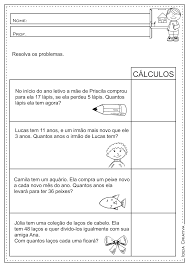 Ensino Fundamental Atividades E Projetos Educacionais Atividades Educativas Matematica Con Atividades De Matematica 3ano Matematica Simples Adicao E Subtracao