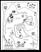 Treasure Map Pages Print On Parchment Paper After Customizing And Burn The Edges Pirate Treasure Maps Pirate Maps Pirate Activities