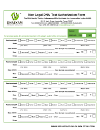 Legal paternity tests require all people involved to have their sample collected at a certified laboratory. Prank Dna Test Results Fill Online Printable Fillable Blank Pdffiller