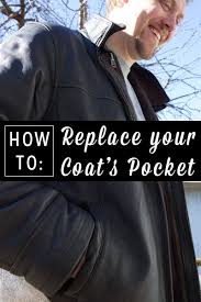 Faux leather is made from a base fabric and polyurethane coating, so it is going to peel and flake over time. How To Replace A Coat Pocket Crafting A Green World