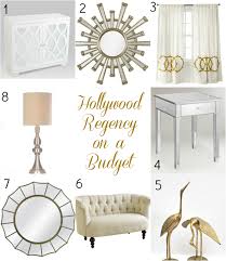 The Look On A Budget Hollywood Regency The Happier Homemaker Hollywood Regency Living Room Regency Living Room Home Decor