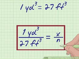 3 Ways To Convert Cubic Feet To Cubic Yards Wikihow