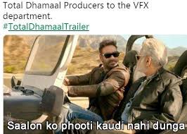 Trp of 'baba ka dhaba' says a lot in this segment of dna, we will understand the difference between 'purchased trp' and. Total Dhamaal Trailer Out Netizens Come Up With Memes To Beat Your Monday Blues Buzz News India Tv